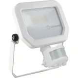 LEDVANCE Außenstrahler Aluminium 3,6 cm inkl. Bewegungsmelder weiß