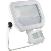 LEDVANCE Außenstrahler Aluminium 3,6 cm inkl. Bewegungsmelder weiß