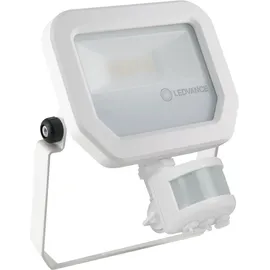 LEDVANCE Außenstrahler Aluminium 3,6 cm inkl. Bewegungsmelder weiß