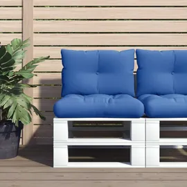 vidaXL Palettenkissen 60 x 40 x 20 cm blau 1 St.