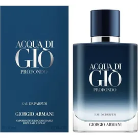 Giorgio Armani Acqua di Giò Profondo Eau de Parfum 100 ml refillable