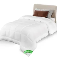 VOUNOT VOUNOT® Bettdecke 155x200 cm, 4 Jahreszeiten Winterdecke 2er Set 300GSM - Weiß