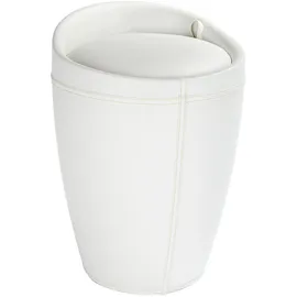 Wenko Badhocker mit Wäschesammler Candy 21773100 weiß