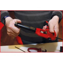 KS Tools FLAREFIX 1 Universal-Bremsleitungs-Bördelgerät-Satz mit Hydraulik-Spindel, 16-tlg.
