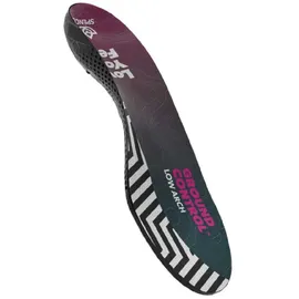 Spenco Ground Control Low Arch Einlegesohle 1 Paar Schwarz/Purple EU 40-42