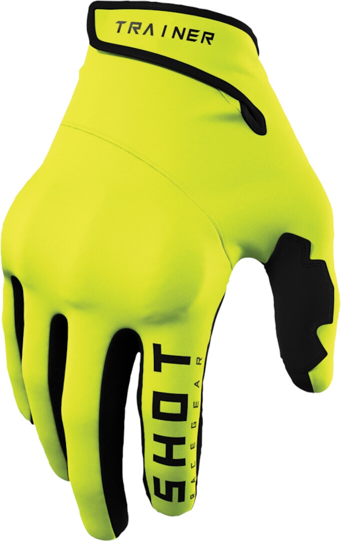 Shot Trainer CE 3.0 Winter Motorcross Handschoenen, geel, 4XL Voorman