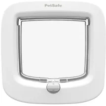 PetSafe Manuelle Katzenklappe 4 Verschlussoptionen  Weiß onesize