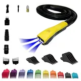 Hair Easy Cut Haarschneider mit Absaugung – Endlich kein Haar-Chaos | Staubsauger Anschluss für maximale Saugkraft | Bis zu 51 mm Schnittlänge | Für sauberes Haareschneiden Zuhause