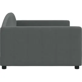 vidaXL Tagesbett 100 x 200 cm Dunkelgrau