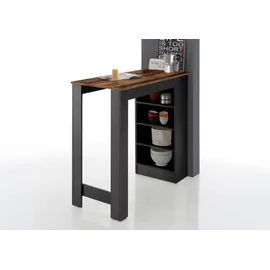 Stolkom Bartisch 115 x 103 x 50 cm Holzoptik