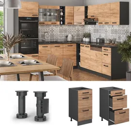 Vicco Schubladenschrank R-Line 40 x 60 x 81,5 cm Anthrazit