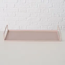 Deko Tablett Alano rosa