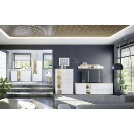 Mäusbacher Highboard 101 x 147 x 42 cm Weiß