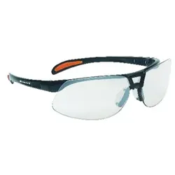Brille Protege, beschlagfrei, klar - rot