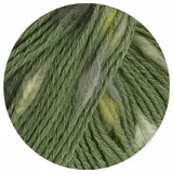 Lana Grossa Häkelwolle Popcorn Beige/Grau/Grün 125 m 50 g