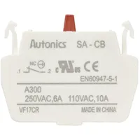 TRU Components SA-CB Kontaktelement 1 Öffner 110 V, 250