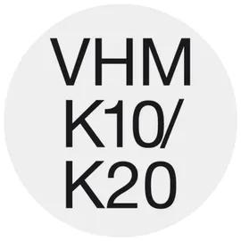 Wilke Rundstab VHM 10 x 75 mm geschliffen