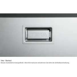 Teka BeLinea RS15 34,40 rechts Unterbauspüle Edelstahl Handbetätigung 1000 x 500 mm