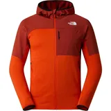 The North Face stormgap power grid herren fleecejacke rot M)