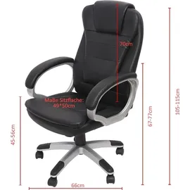MuCoLa Chefsessel schwarz