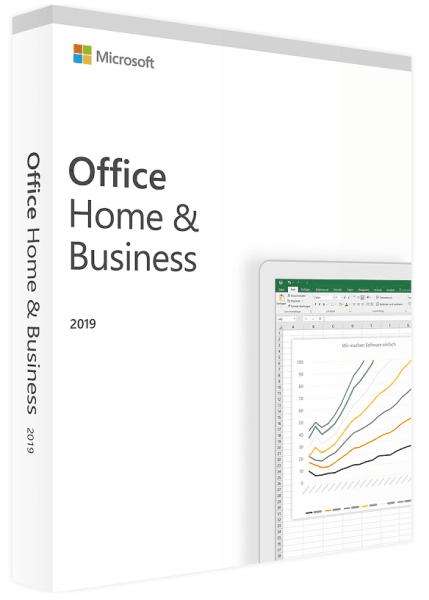 Microsoft Office 2019 Home and Business Product Key Card