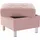 sit&more Polsterhocker Picasso Polyester 58 x 43 x 58 cm Rosa/Orange