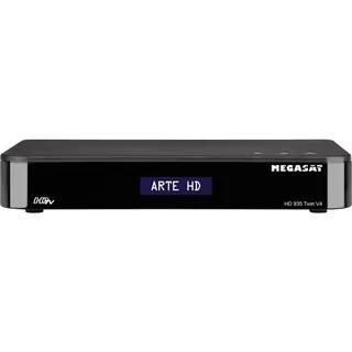 Megasat HD 935 Twin V4 DVB-S2 DVB-S), TV Receiver, Schwarz
