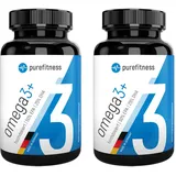 Omega 3 Kapseln HOCHDOSIERT 2000 MG TAGESDOSIS - Fischöl Omega 3 mit EPA  DHA...