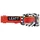 Leatt Velocity MTB X-flow Fahrradbrille stripe clear)