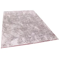 Fellteppich TOM TAILOR HOME "Furry" Gr. 6, lila (beere), B:180cm H:25mm L:280cm, Kunstfaser, Teppiche, Fellteppich, Kunstfell, Hochflor, extrem weiche Haptik
