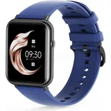 Smartwatch, Smartwatch Damen Herren, 1.69" HD Fitness Tracker Uhren für Android IOS, IP67 Wasserdicht Pulsmesser Schrittzähler Aktivitätstracker... - Blau