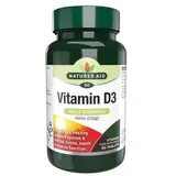 Natures Aid Vitamin D 10ug 90 Tablets