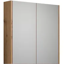 VCM Spiegelschrank Touch Eiche Artisan Nachbildung B/H/T: ca. 69x70x15 cm - Eiche