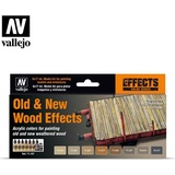 Vallejo Model Air "Old & New Wood Effects" Farbset, 8-tlg. (71.187)