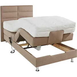 Westfalia Schlafkomfort Boxbett 104 x 210 cm Beige