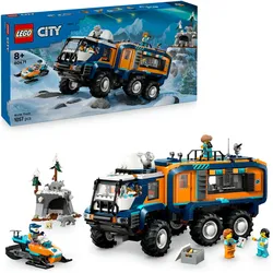 LEGO City Arktis-Truck mit Labor Spielset, Spielzeug für Kinder 60471