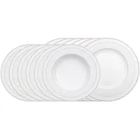 Villeroy & Boch Gray Pearl Tafelservice 12-tlg. weiß