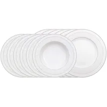 Villeroy & Boch Gray Pearl Tafelservice 12-tlg. weiß