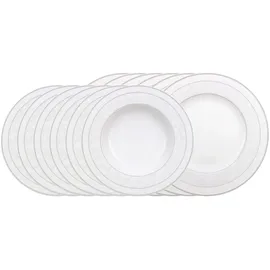 Villeroy & Boch Gray Pearl Tafelservice 12-tlg. weiß