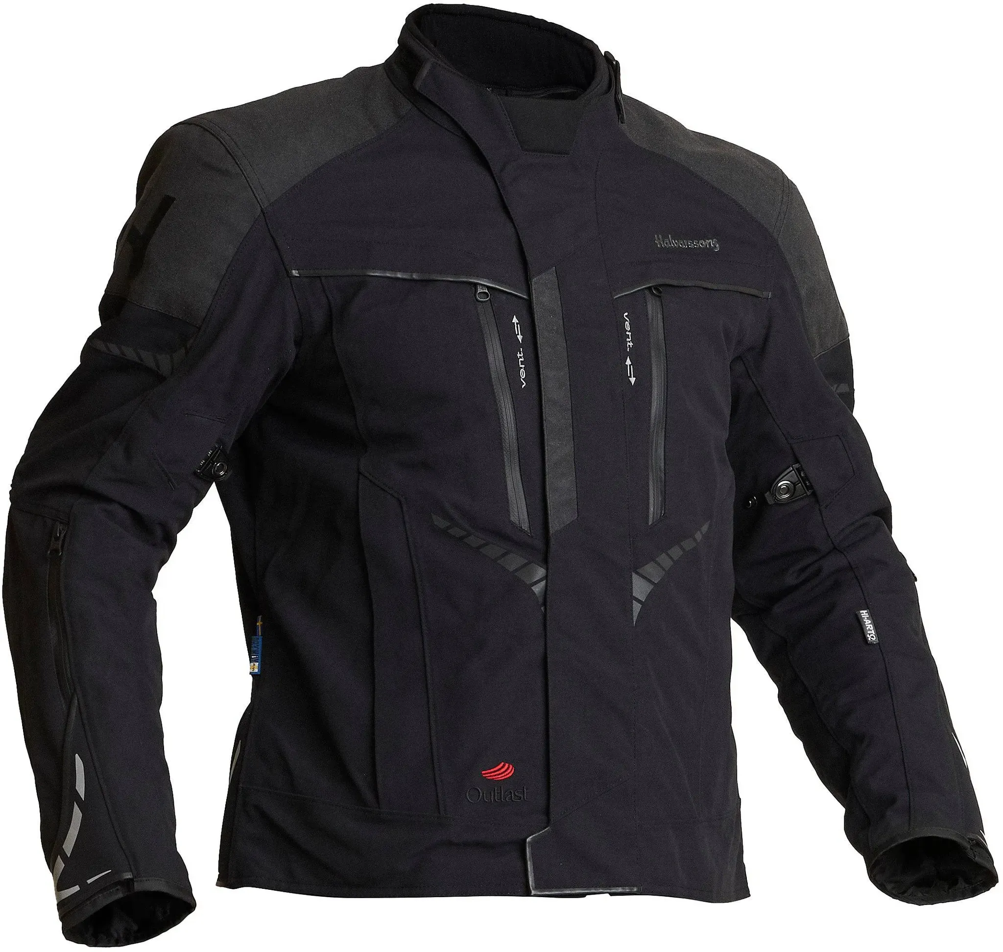 Halvarssons Motorradjacke Vansbro Schwarz - 48