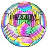 Xtrem TOYS & SPORTS - HEIMSPIEL Reflecty Fußball Größe 5, aufgeblasen in Box