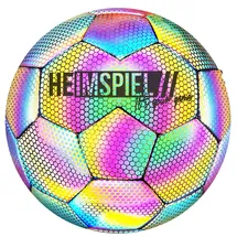 Xtrem TOYS & SPORTS - HEIMSPIEL Reflecty Fußball Größe 5, aufgeblasen in Box