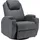 Laiham Massagesessel Relaxsessel Fernsehsessel Massage Liegefunktion TV Sessel Pol... - Grau
