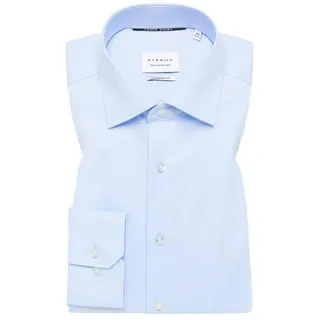 Eterna Langarmhemd blau 43/Langarm - 65cm