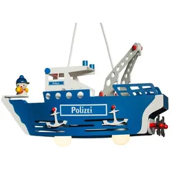 ELOBRA kids Kinderlampe Polizeischiff Lack