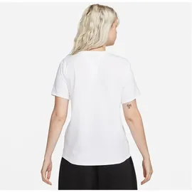 Nike Sportswear Club Essentials T-Shirt Damen 100 white M