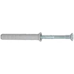 FISCHER N 8 x 60 S  N 8 x 60/20 S Nageldübel mit Senkkopf und Nagelschraube,