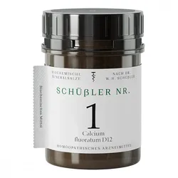 Schüssler Nummer 1 Calcium fluoratum D12 Tabletten