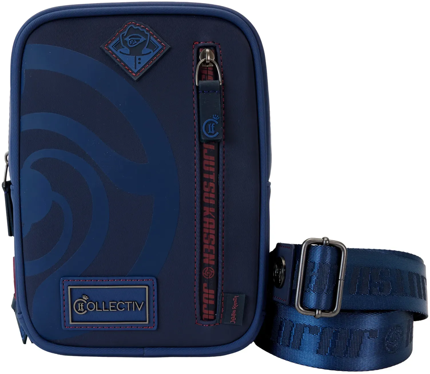 Loungefly Jujutsu Kaisen The INFLUENCR Convertible Sling&Crossbody Bag