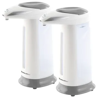 Pearl 2er-Set automatische Seifenspender mit Bewegungssensor, grau